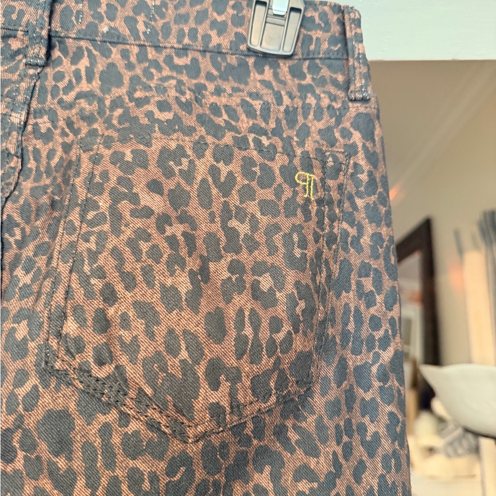 Pilcro Leopard Print Pants